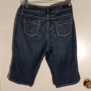 Knee Length Shorts Or Called Bermuda Good Condition Blue Good Stretch